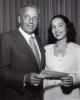 Frank Sinatra Presents Julie Jordan with First Prize Classical Music Performance Award at UCLA's Royce Hall Celebration Concert