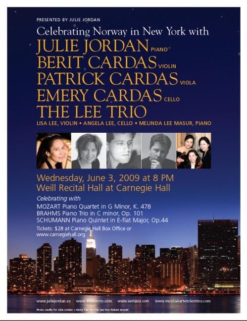 Concert - Norway In New York at Carnegie Hall